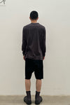 isaac sellam calfskin shorts INTUITIF-JERSEY